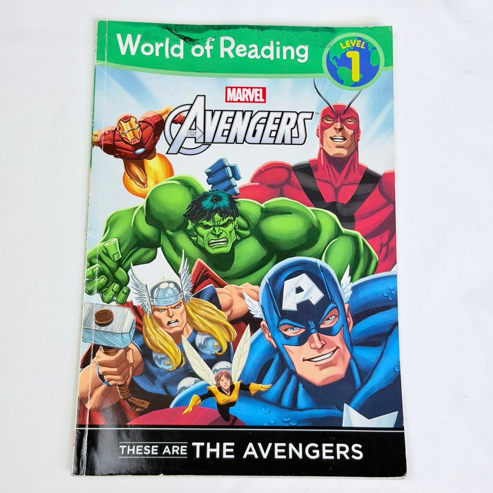 World of Reading Level 1 Marvel The Avengers These Are The Avengers Book 2012